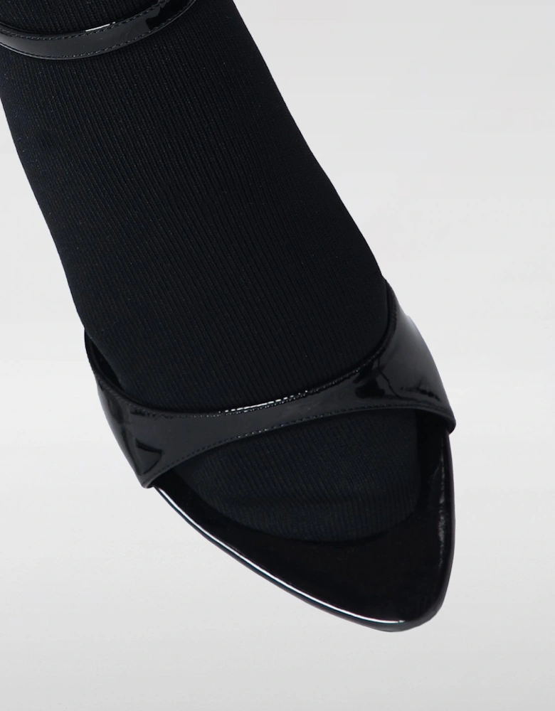 Knife Sock Sandal High Heel