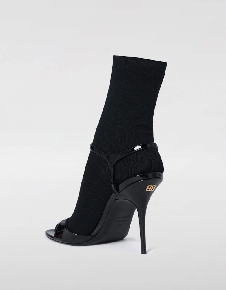 Knife Sock Sandal High Heel