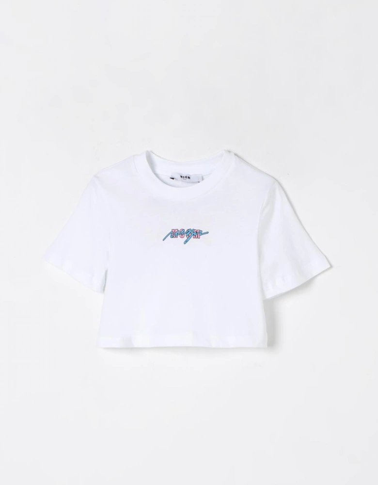 Kids Cropped TShirt Logo