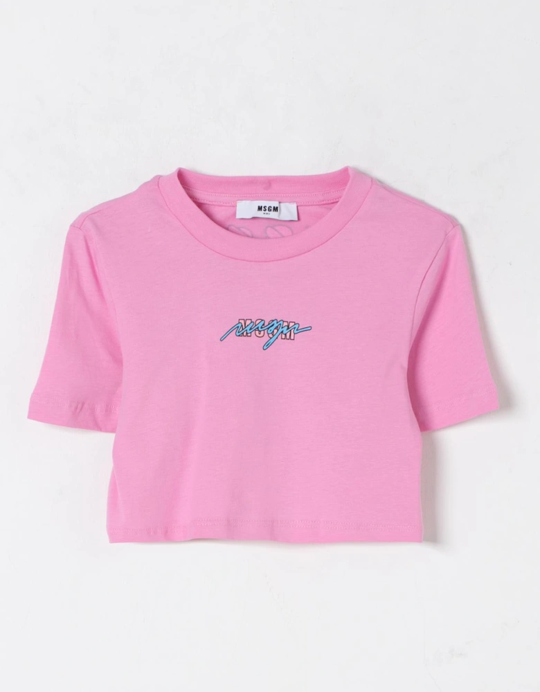 Kids Cropped TShirt Logo