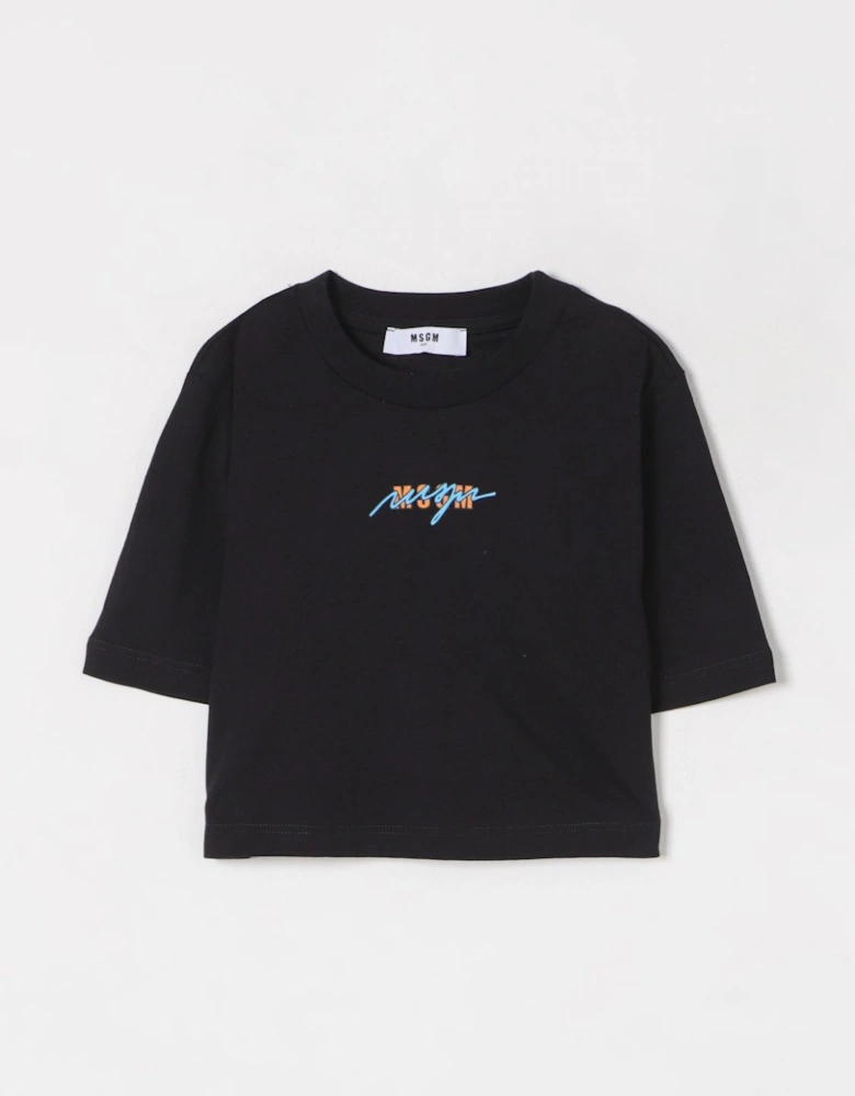 Kids Cropped TShirt Logo