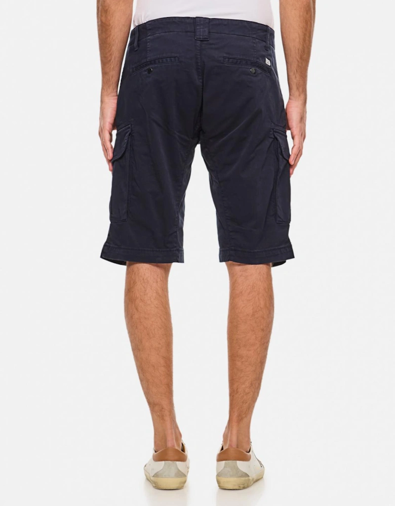 Comfortable Cotton Blend Cargo Shorts with Multiple Pockets for Everyday Wear