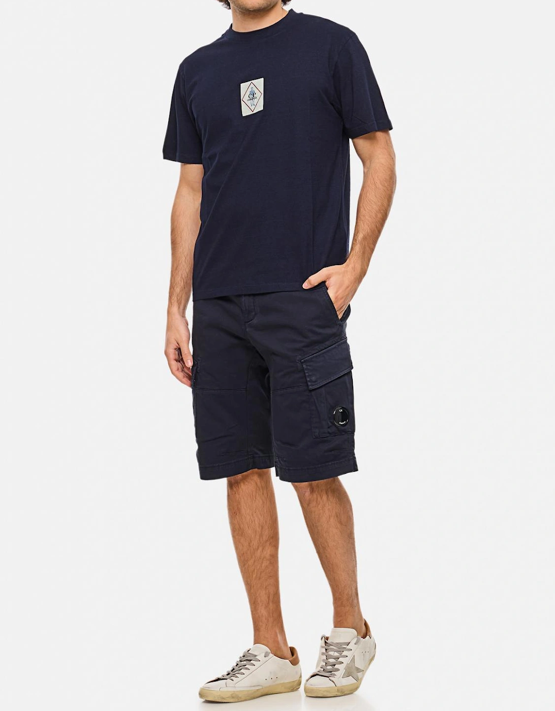 Comfortable Cotton Blend Cargo Shorts with Multiple Pockets for Everyday Wear