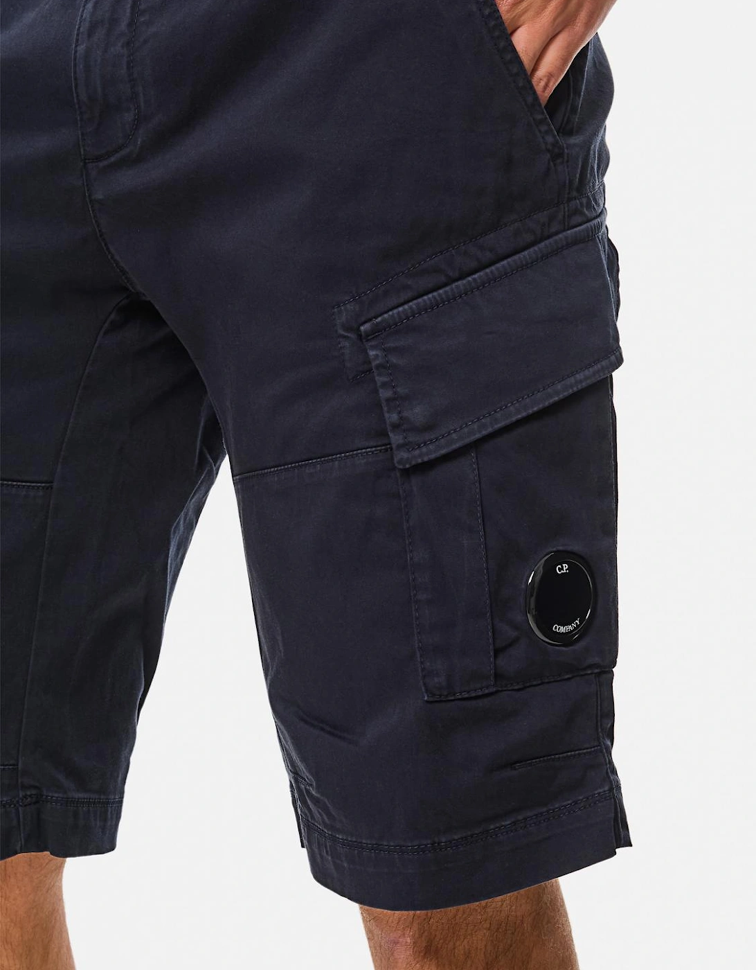 Comfortable Cotton Blend Cargo Shorts with Multiple Pockets for Everyday Wear