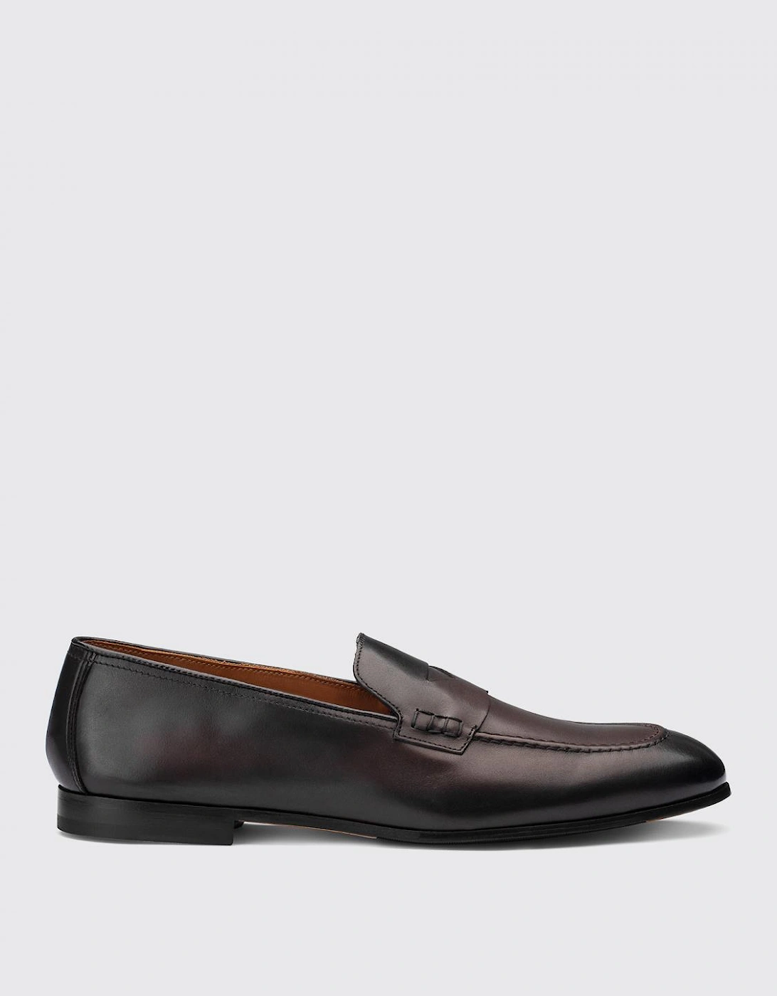 Leather Penny Loafers Classic Style, 6 of 5