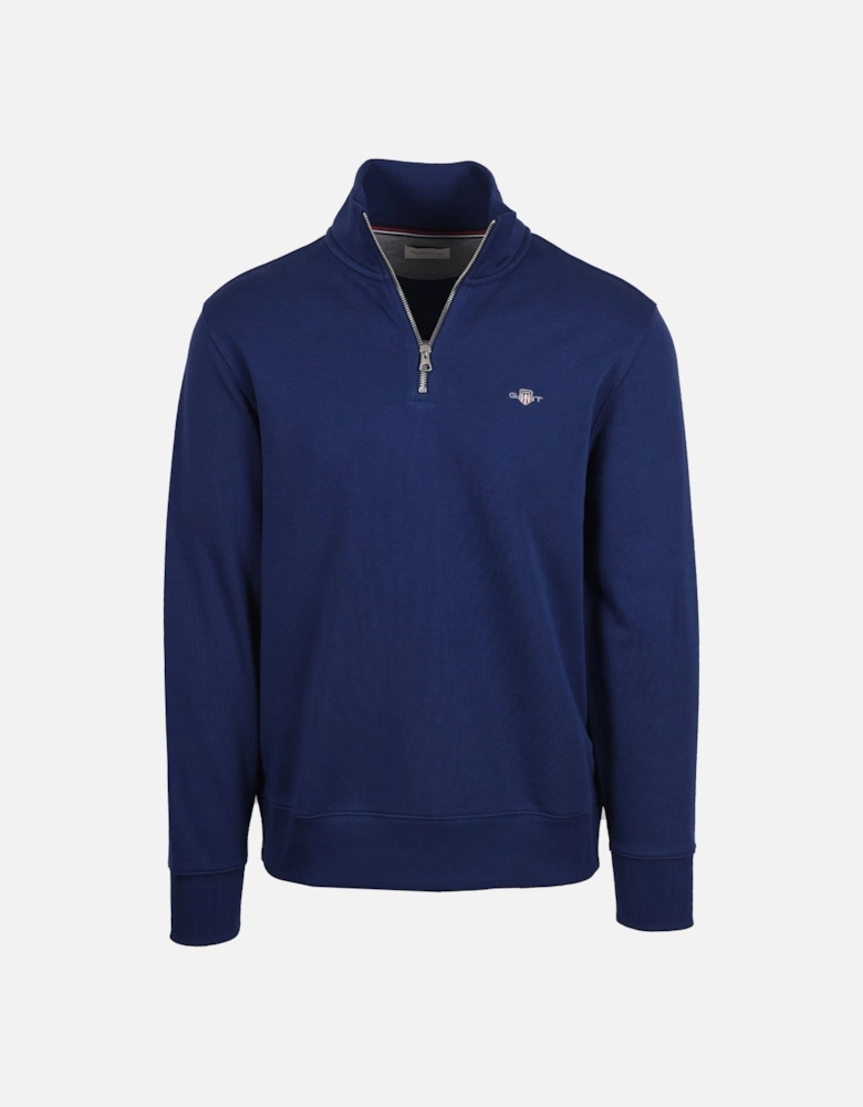 Reg Shield Half Zip Sweatshirt Persian Blue