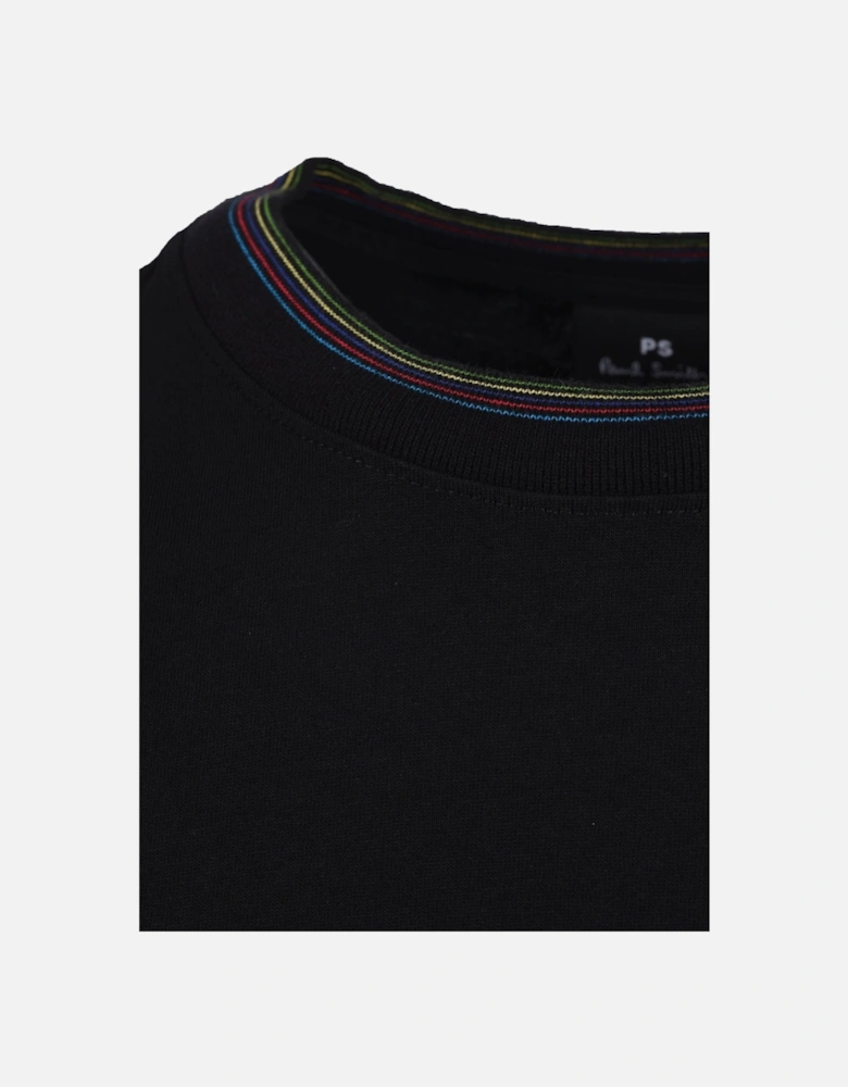 Reg Fit T-Shirt Sports Stripe Black