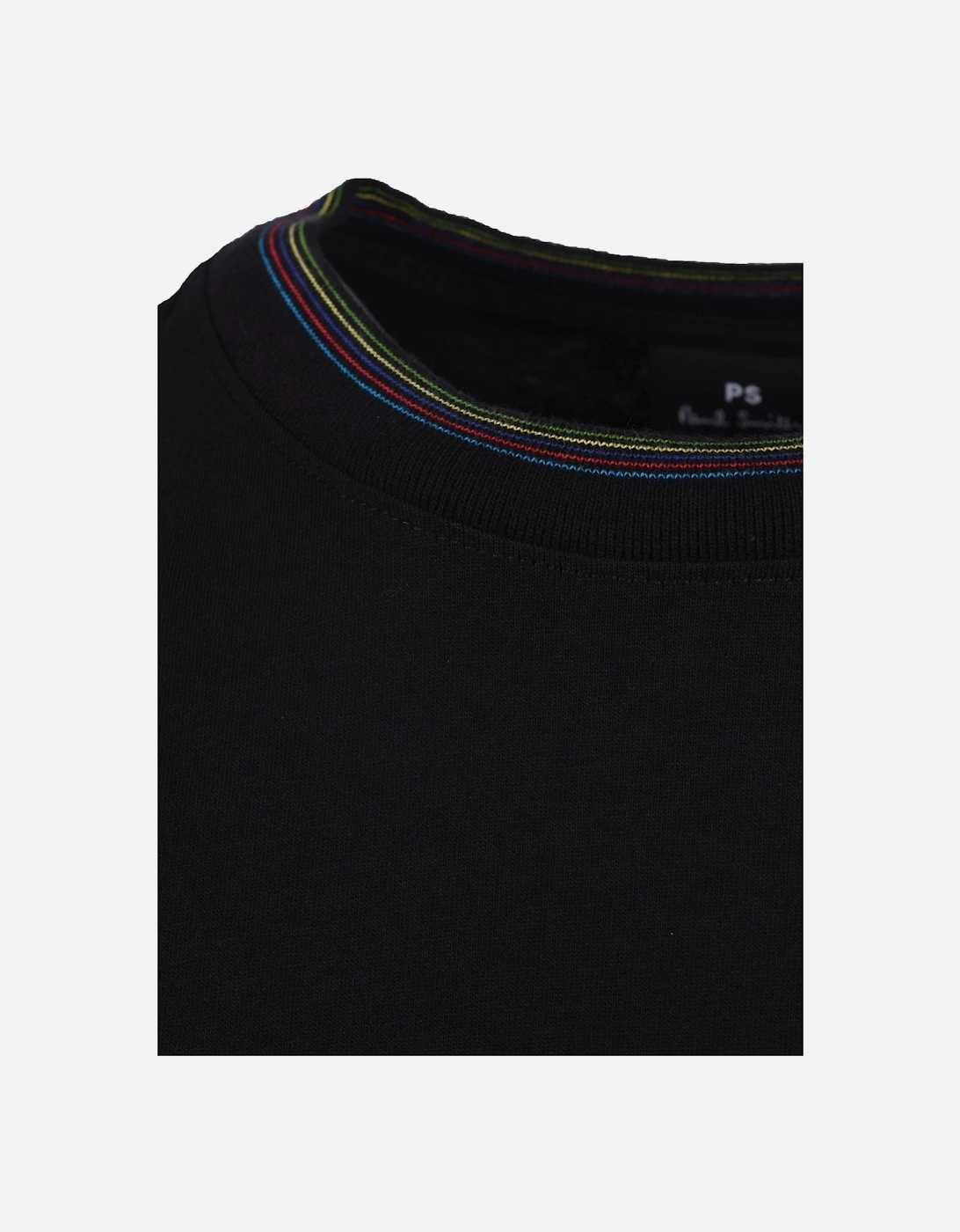 Reg Fit T-Shirt Sports Stripe Black