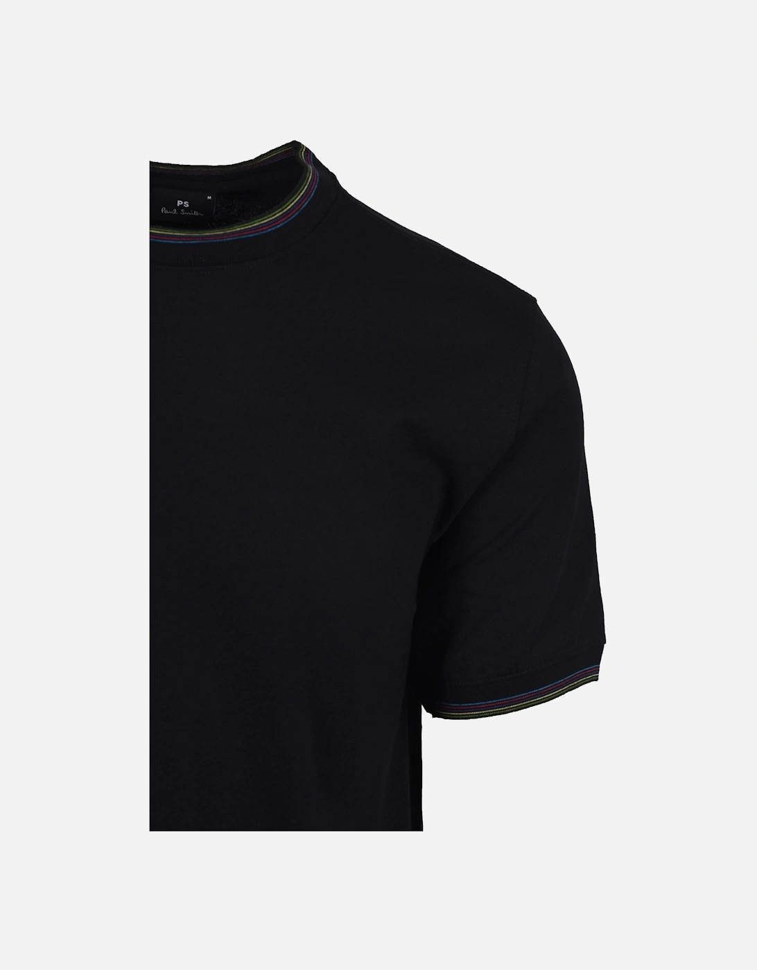 Reg Fit T-Shirt Sports Stripe Black