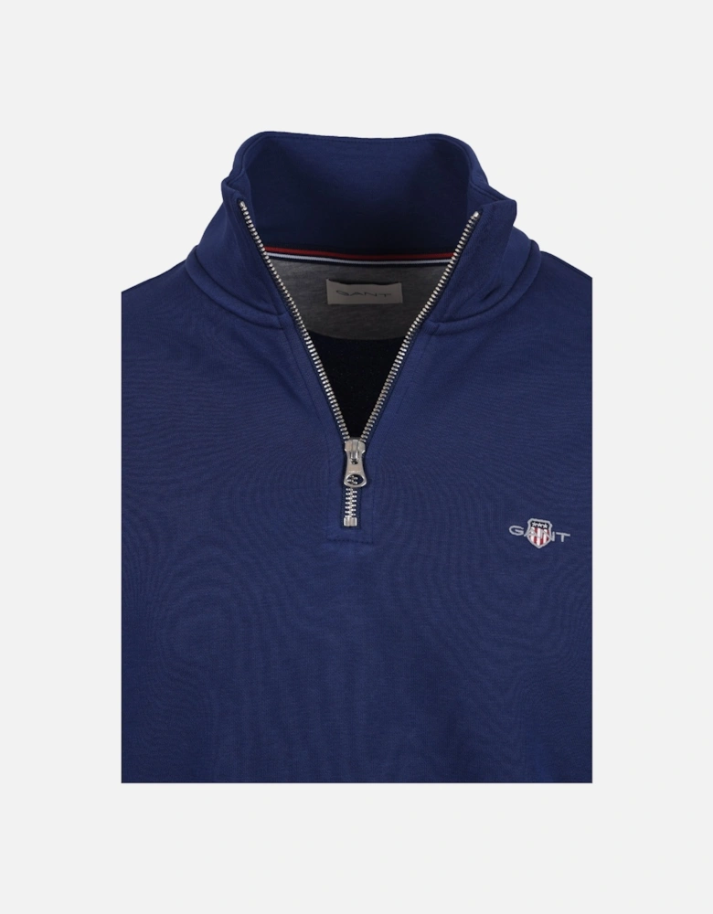 Reg Shield Half Zip Sweatshirt Persian Blue