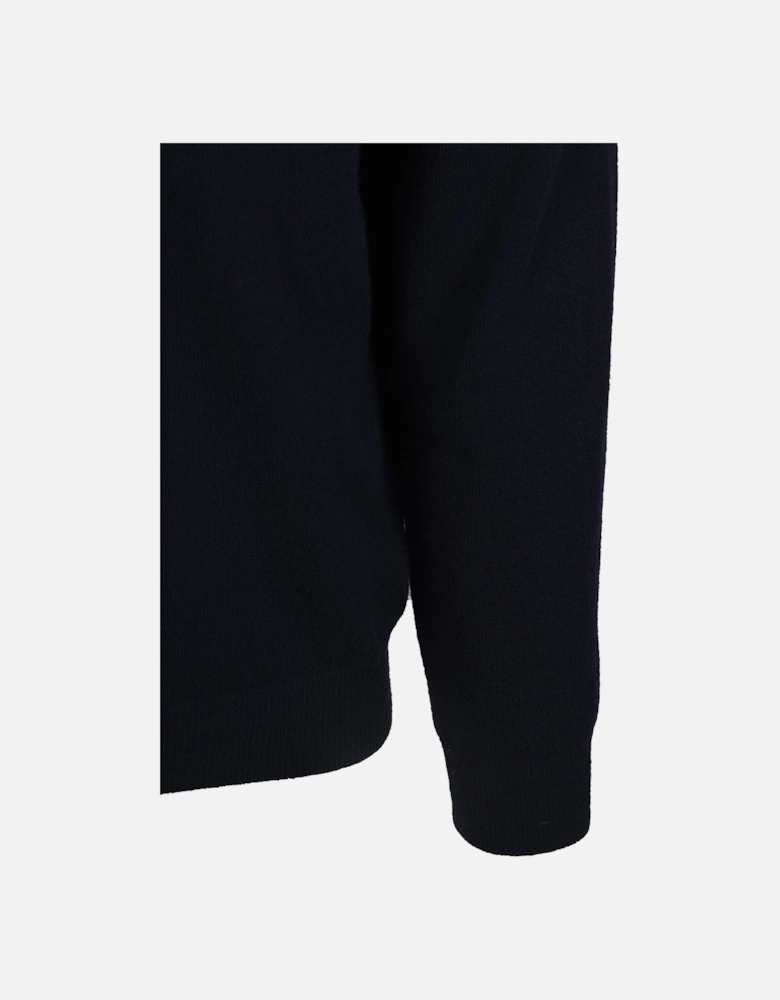 Superfine Lambswool Crew Neck Knitwear Marine
