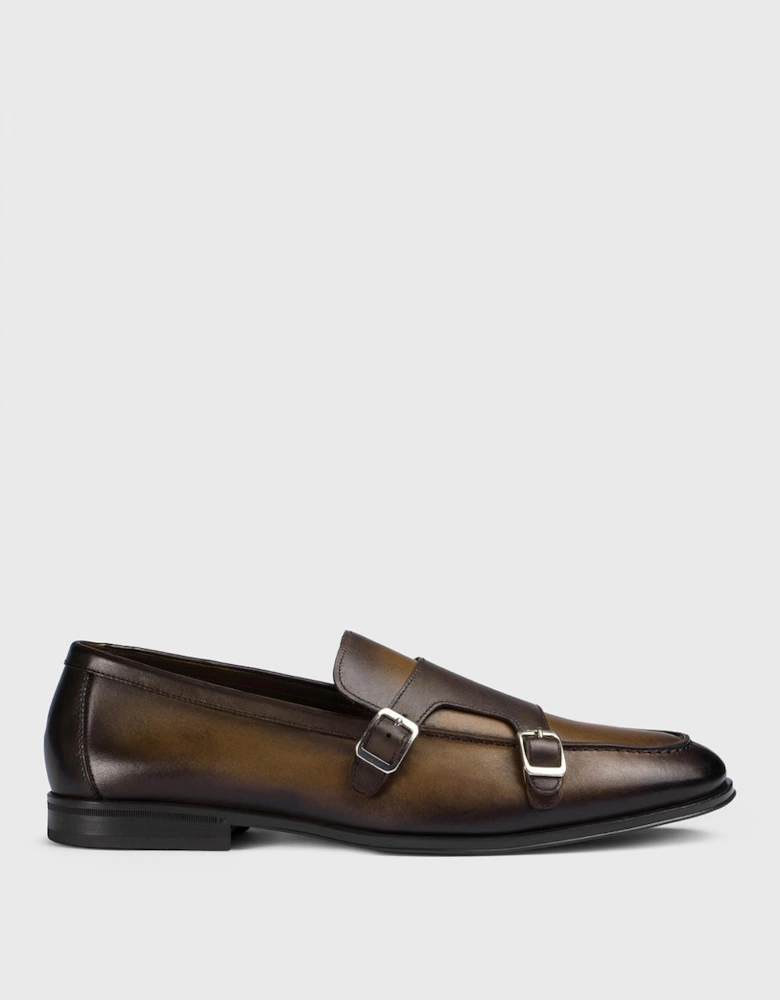 Double Monk Strap Loafers