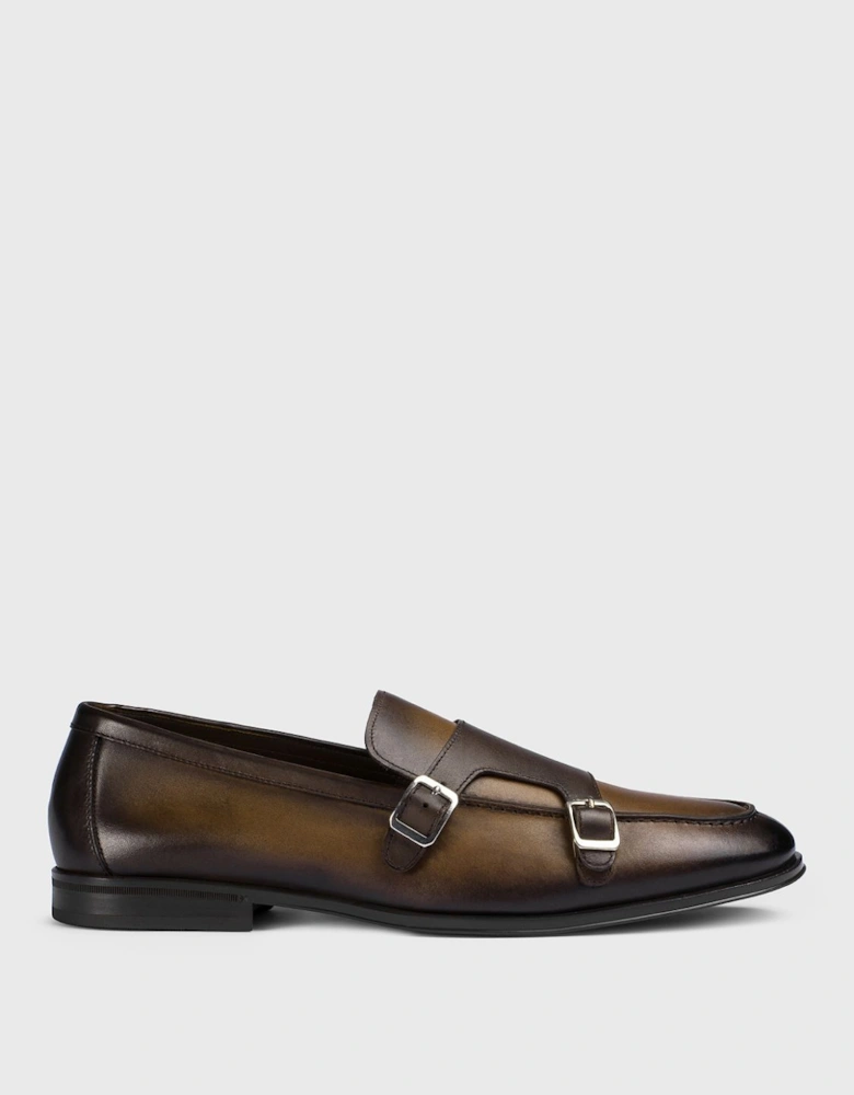 Double Monk Strap Loafers