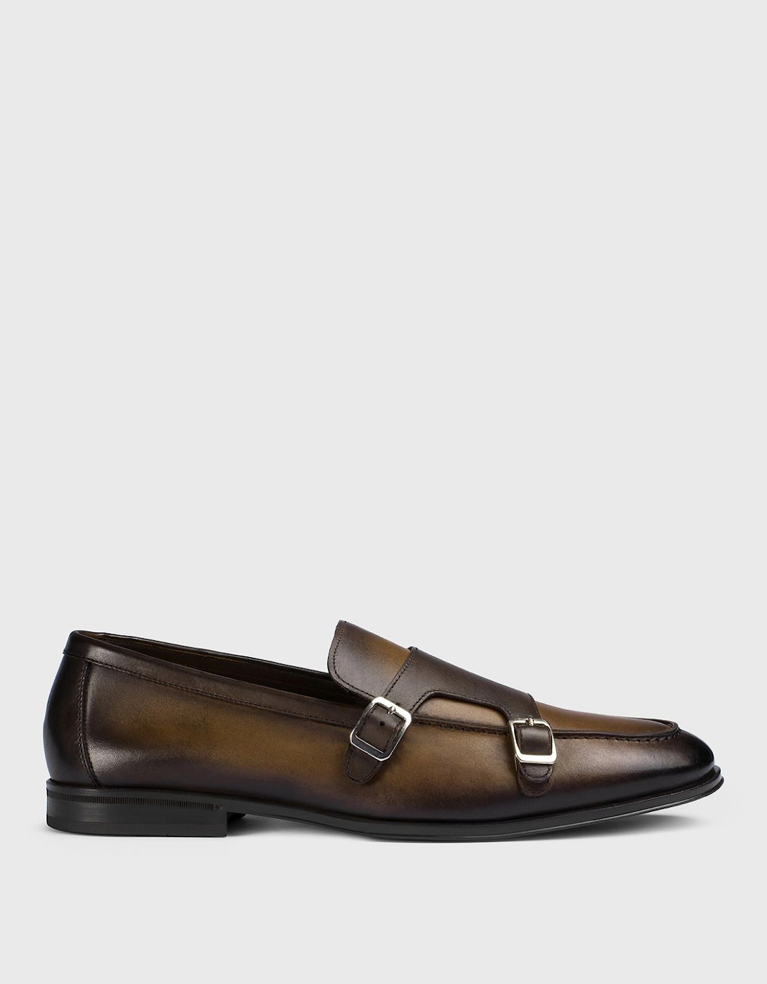 Double Monk Strap Loafers