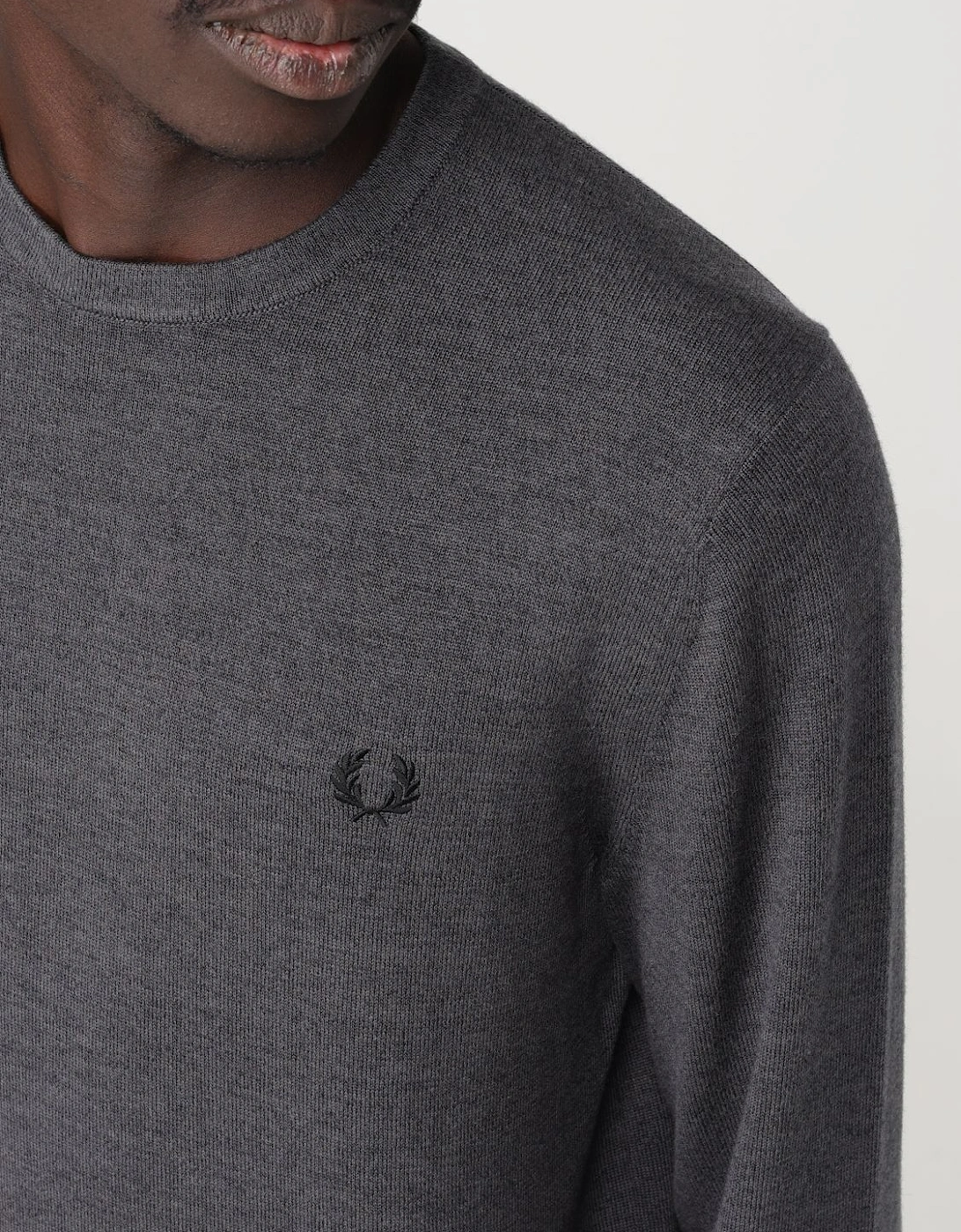 Merino Wool Crew Knit Sweater