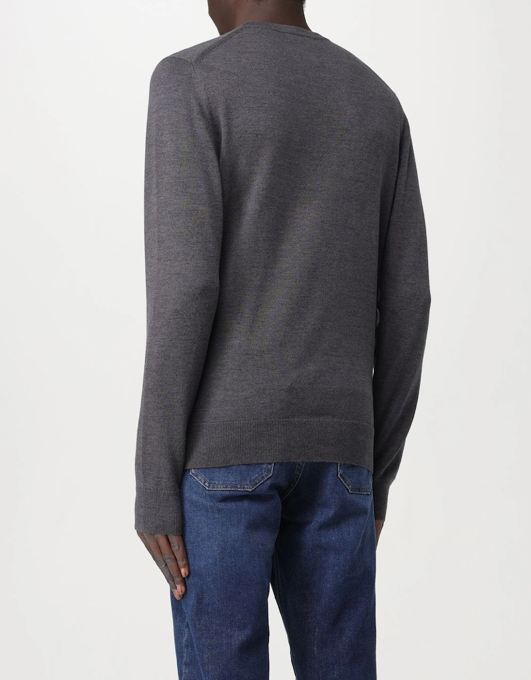 Merino Wool Crew Knit Sweater