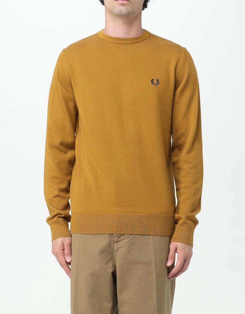 Merino Wool Crew Knit Sweater