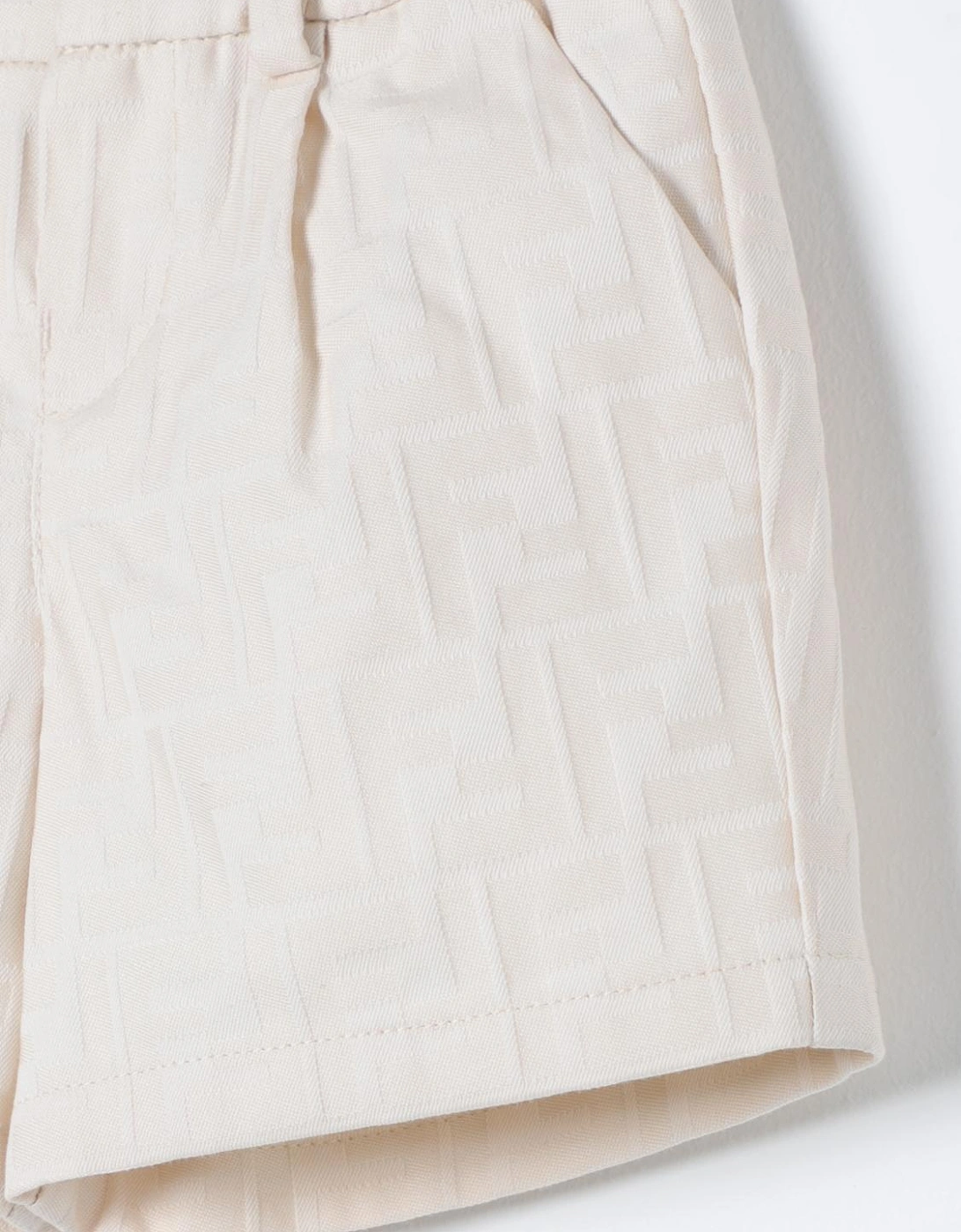 Kids Shorts Embossed Pattern