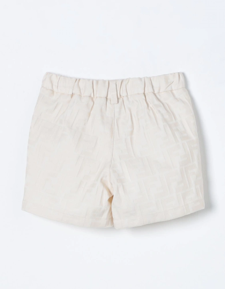 Kids Shorts Embossed Pattern