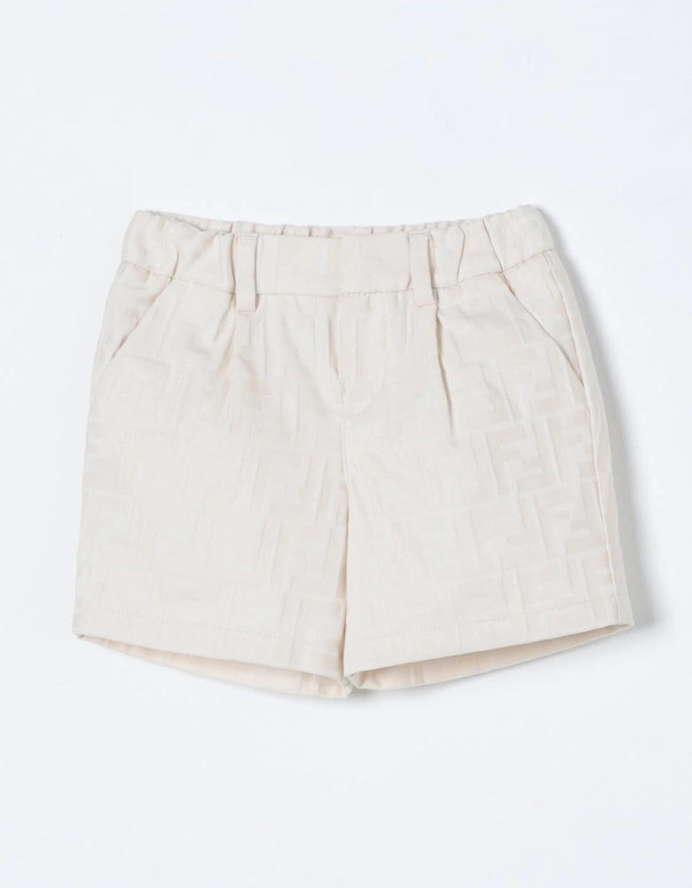 Kids Shorts Embossed Pattern