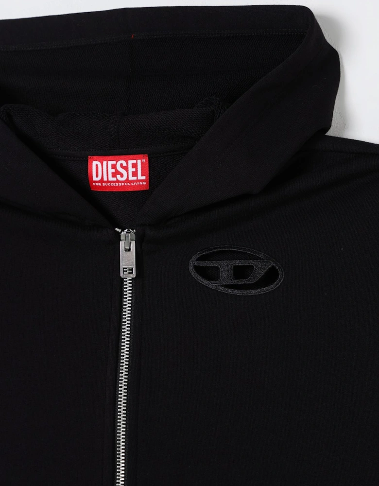 ZipUp Hoodie Curved Hem