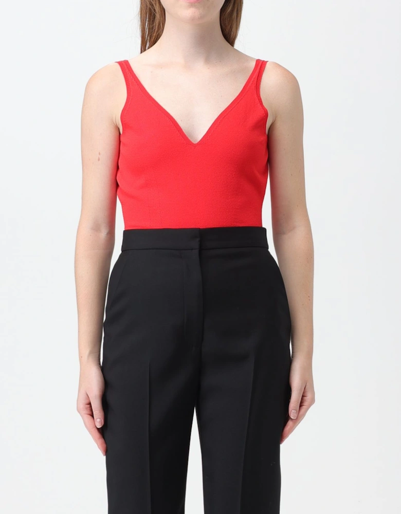 SlimFit VNeck Knit Top