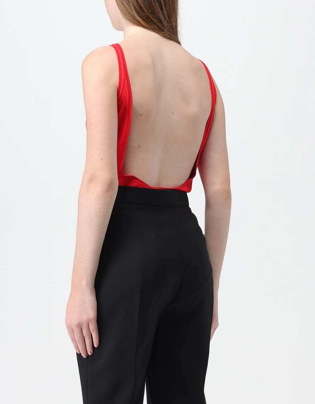 SlimFit VNeck Knit Top