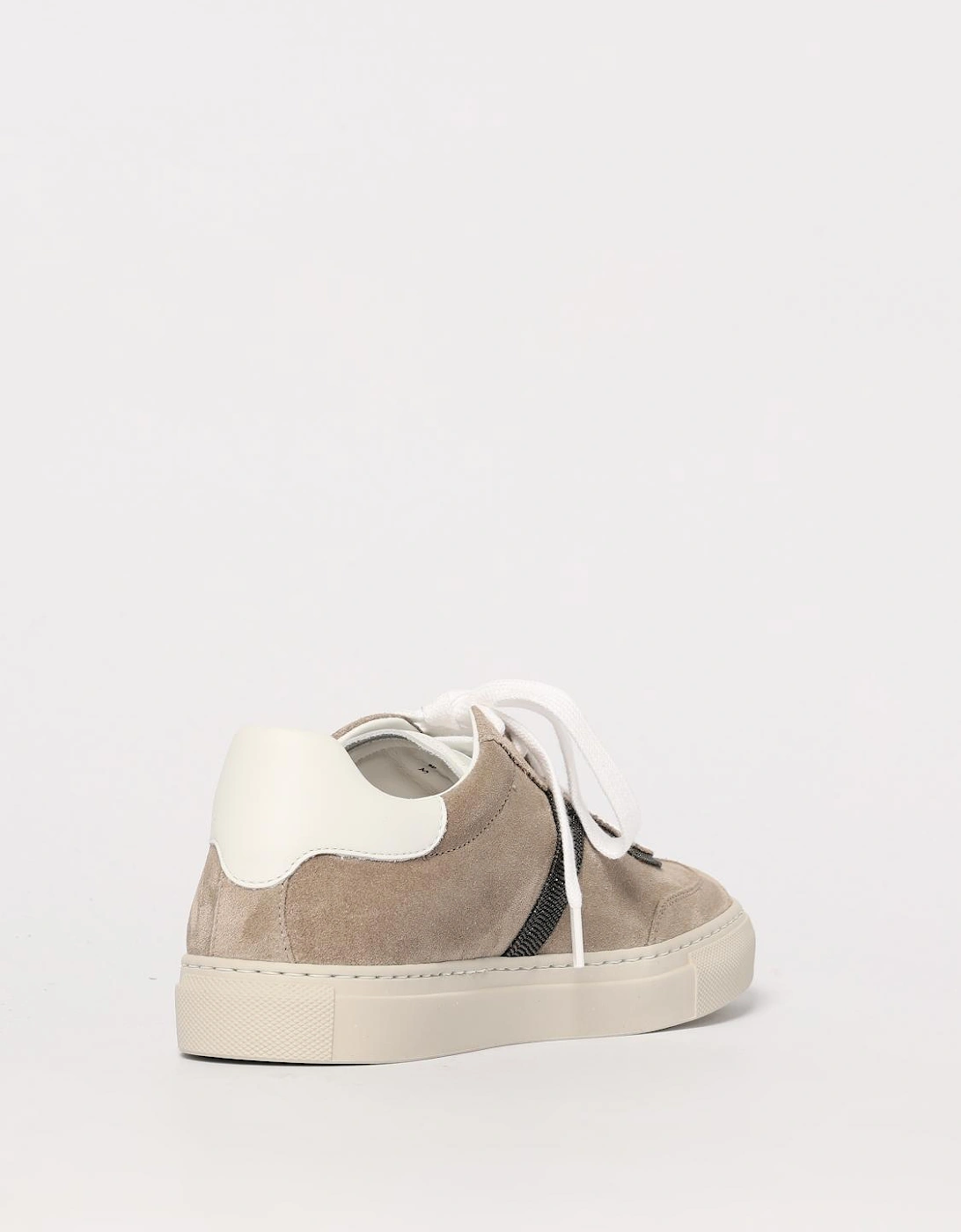 Suede Leather Low Top Sneakers