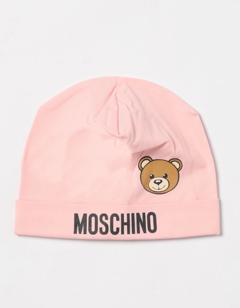 Baby Teddy Bear Knit Beanie