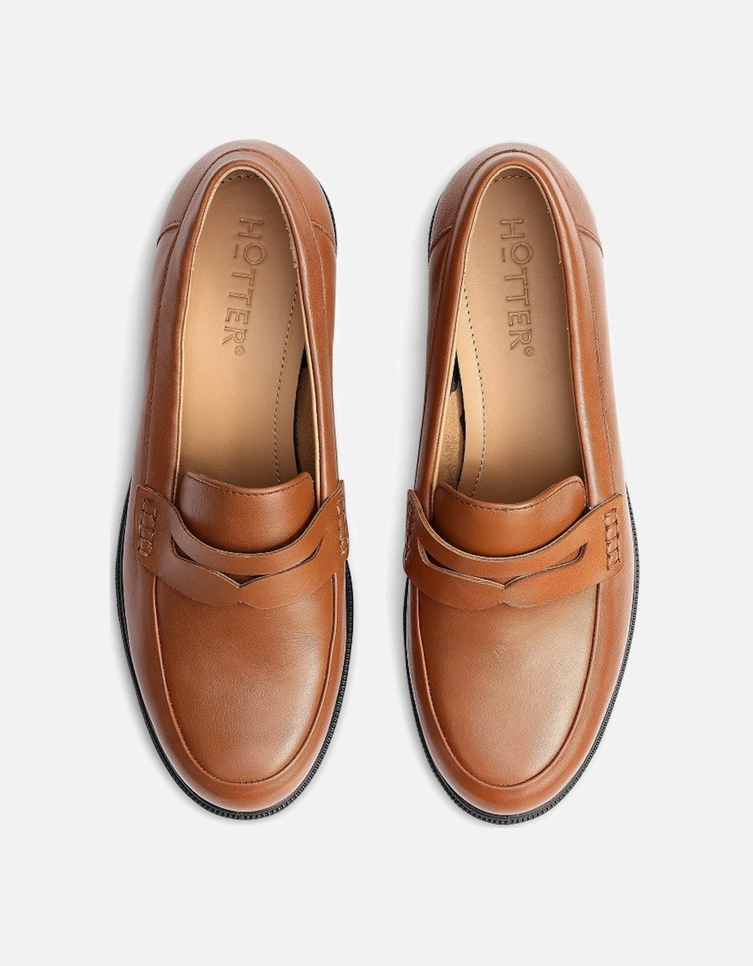 Dorset Womens Penny Style Loafers