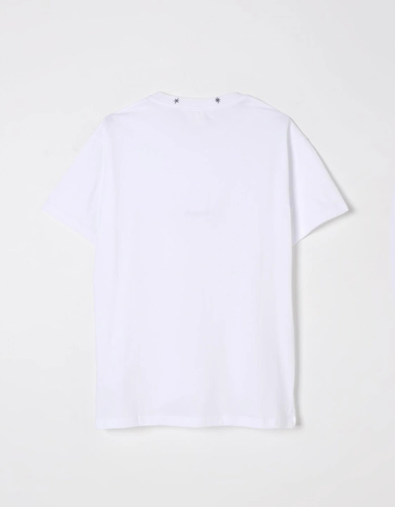 Star Neckline Short Sleeve Tee