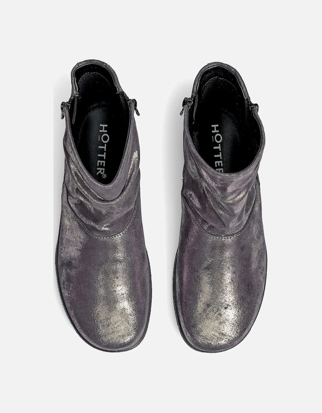 Whisper Womens Wide Fit Ankle Boots