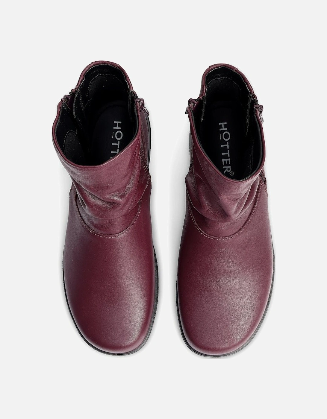 Whisper Womens Wide Fit Ankle Boots
