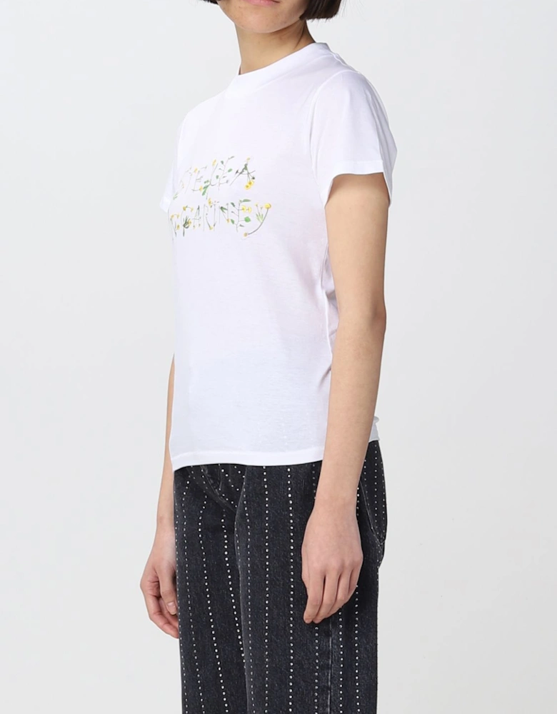 Floral Logo Organic Cotton TShirt