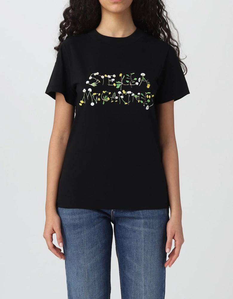Floral Logo Organic Cotton TShirt