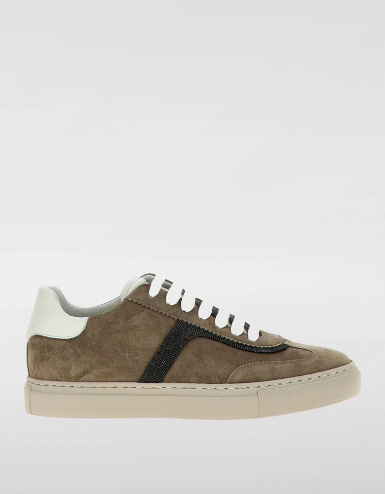 Suede Leather LowTop Sneakers