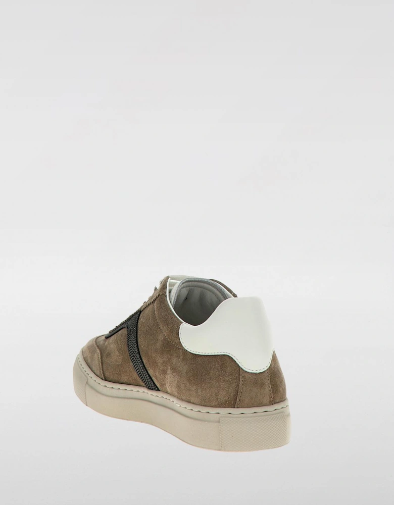 Suede Leather LowTop Sneakers