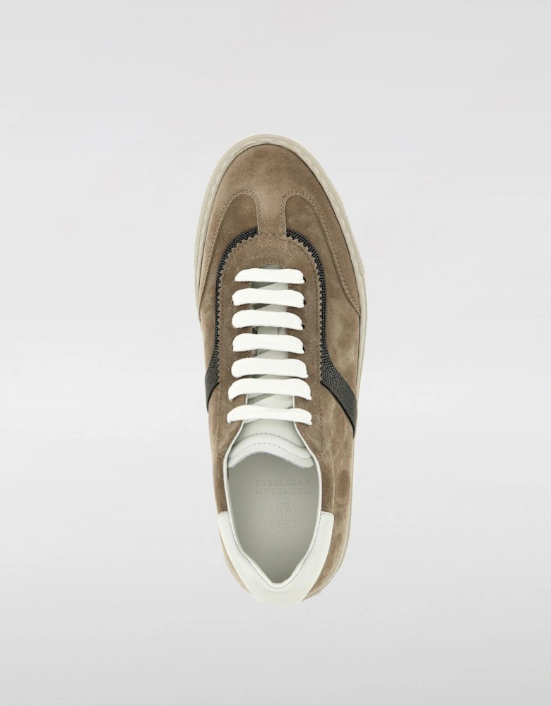 Suede Leather LowTop Sneakers