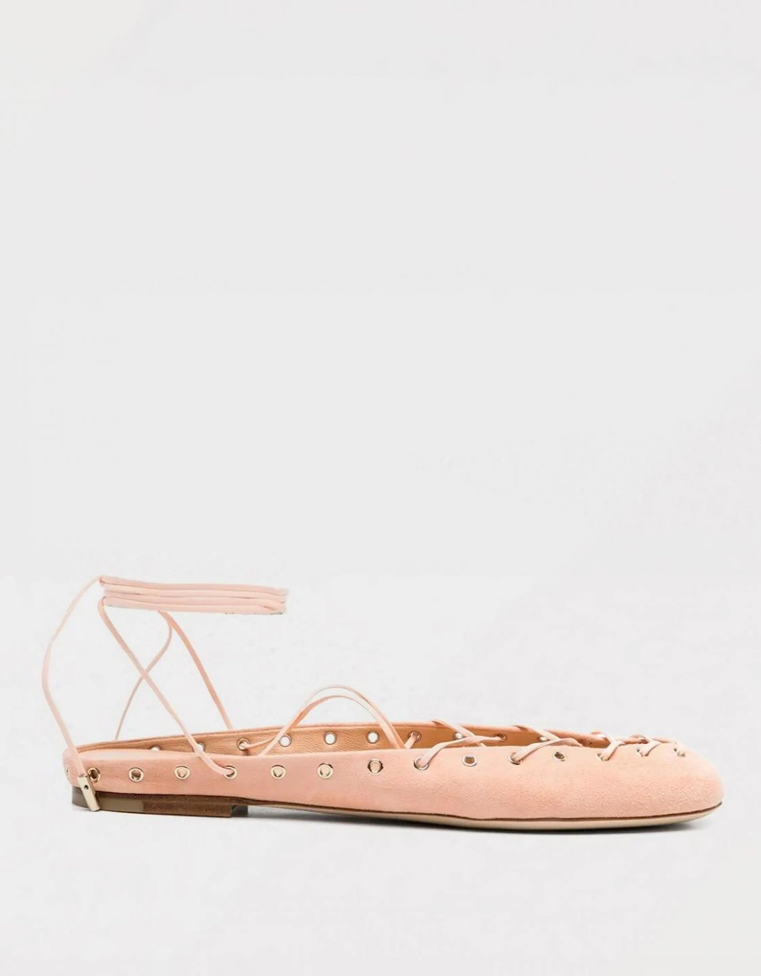 LaceUp Suede Flats, 5 of 4