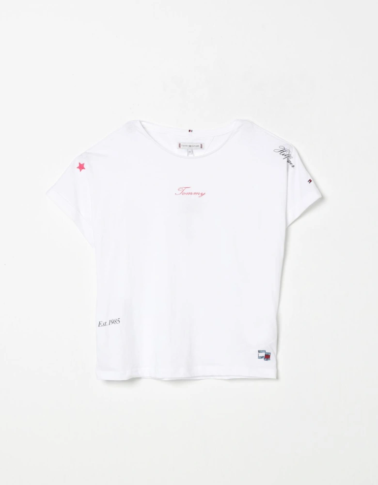 Embroidered Short Sleeve Tee