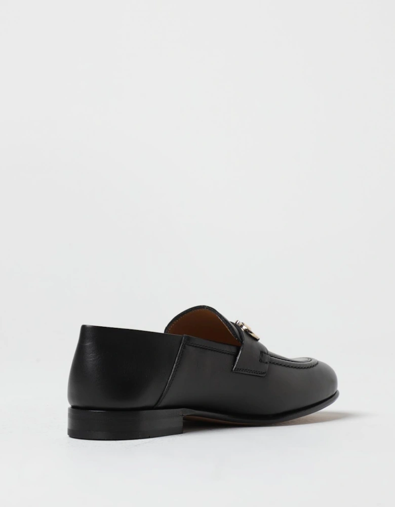 Leather Loafers Gancini Bit