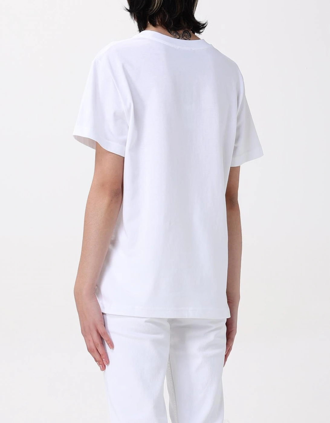Floral Embroidered ShortSleeve Tee