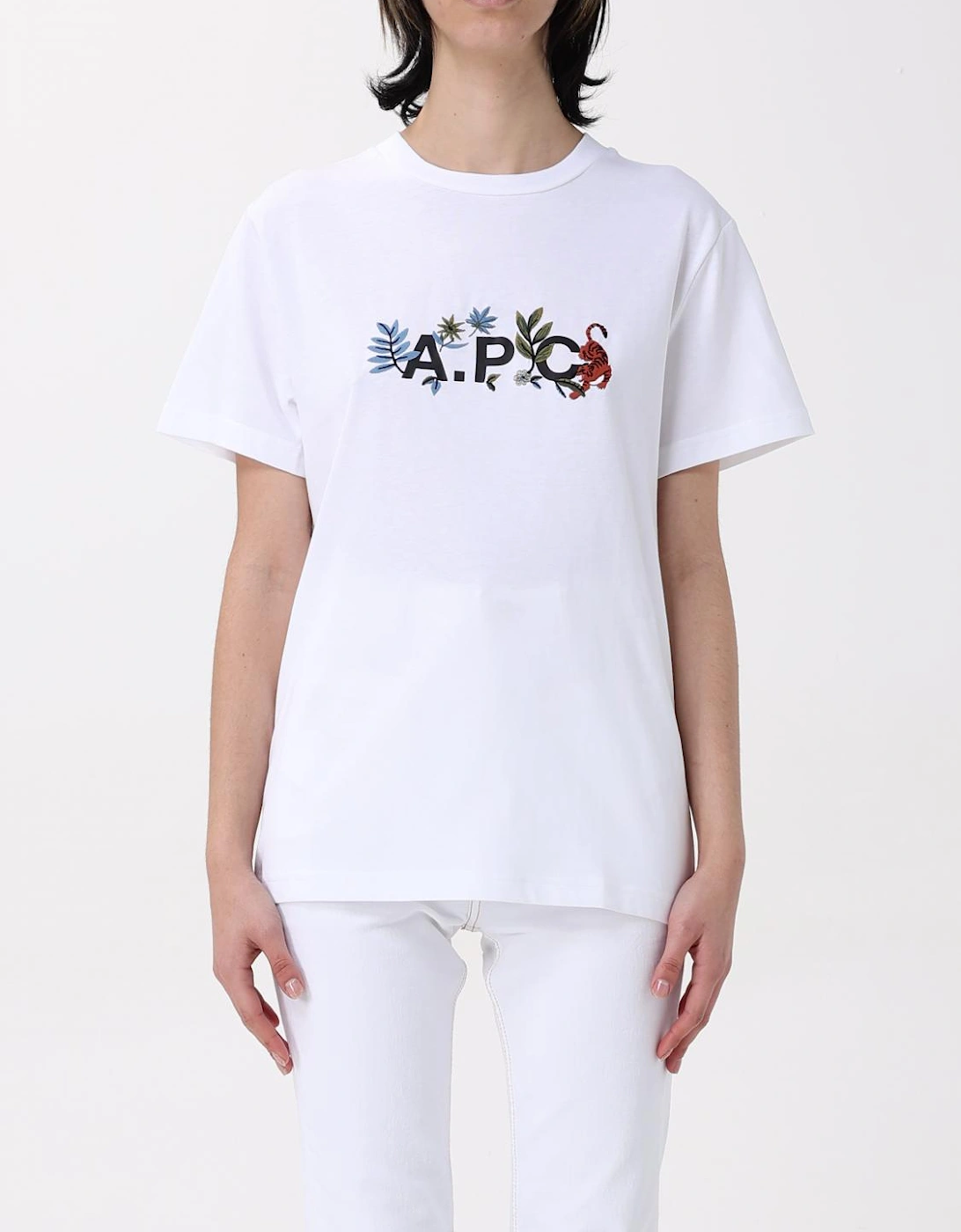 Floral Embroidered ShortSleeve Tee, 4 of 3