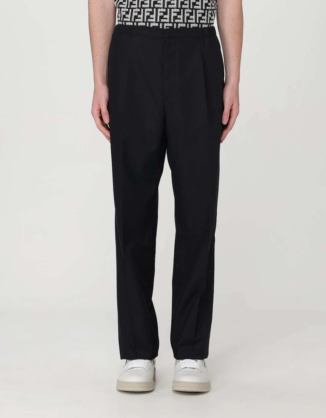 Woolen Trousers Relaxed Fit