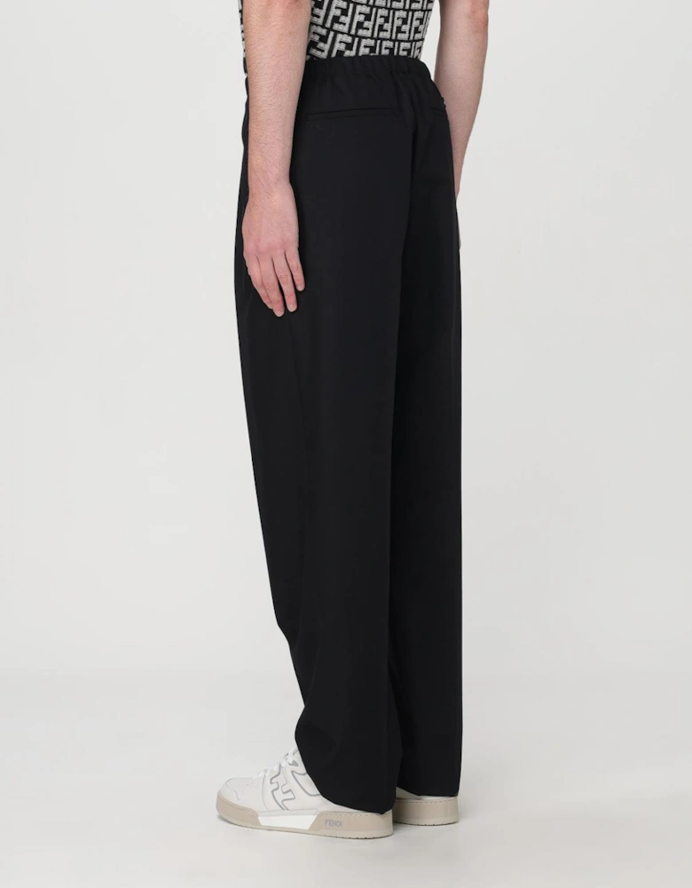 Woolen Trousers Relaxed Fit