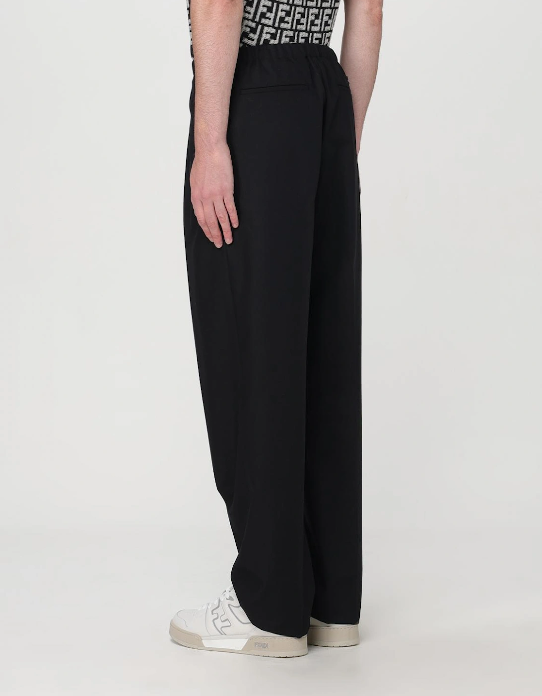 Woolen Trousers Relaxed Fit