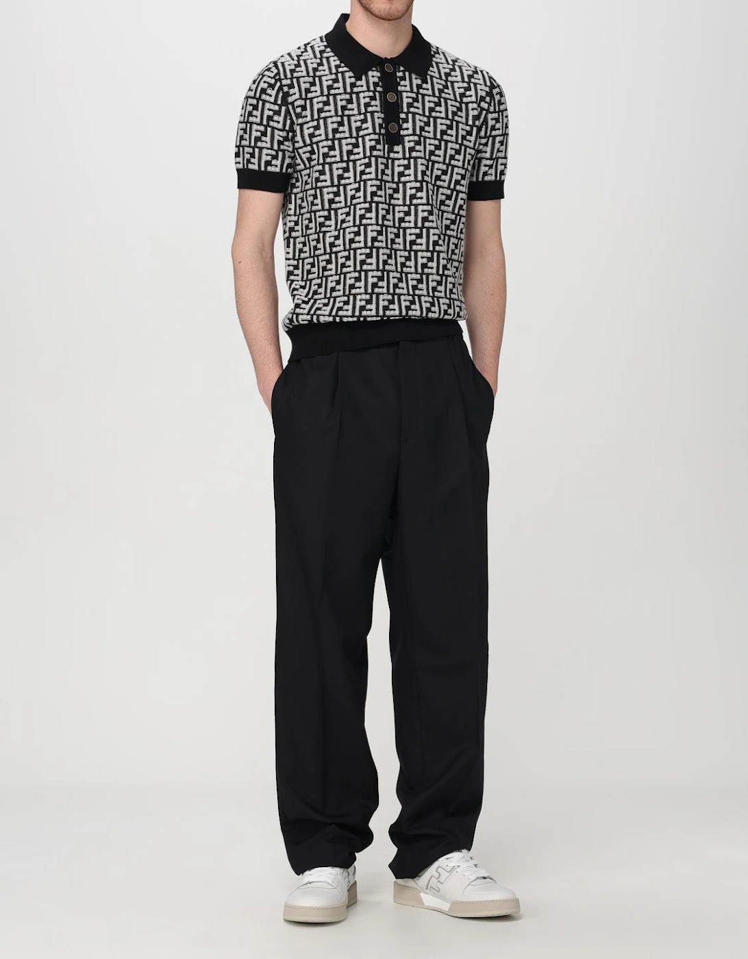 Woolen Trousers Relaxed Fit