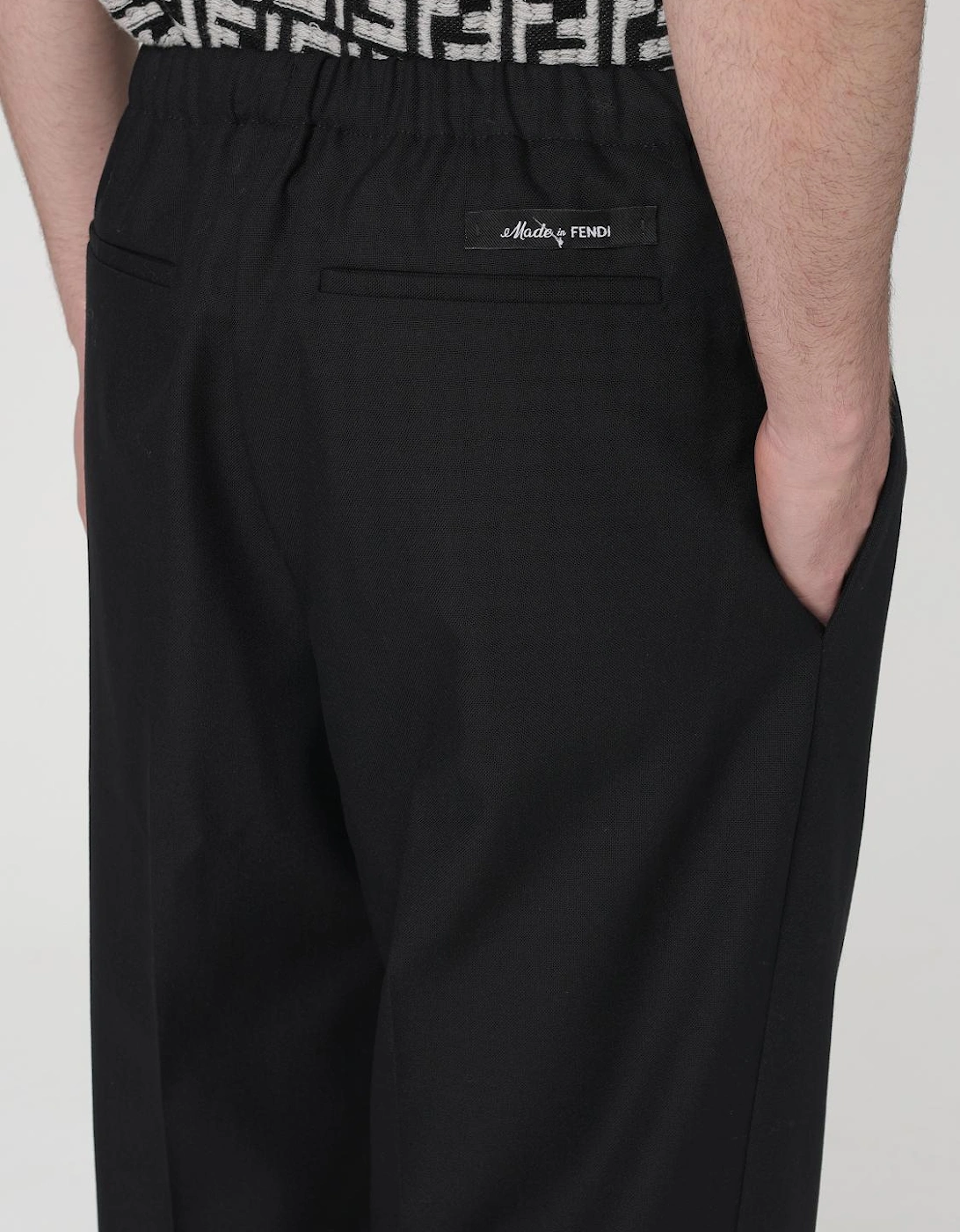 Woolen Trousers Relaxed Fit