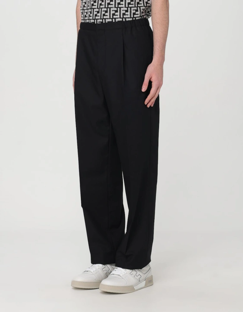 Woolen Trousers Relaxed Fit