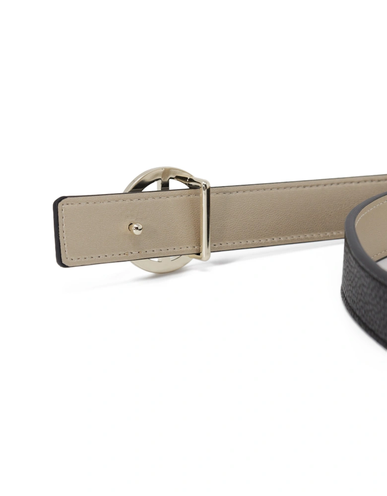 AX Logo Leather Belt